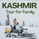 Family enjoying during Kashmir tour