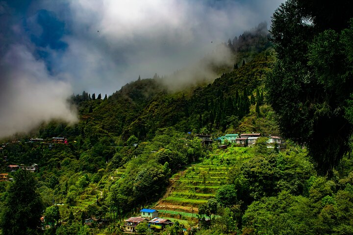 View from Tiger Hill in Darjeeling